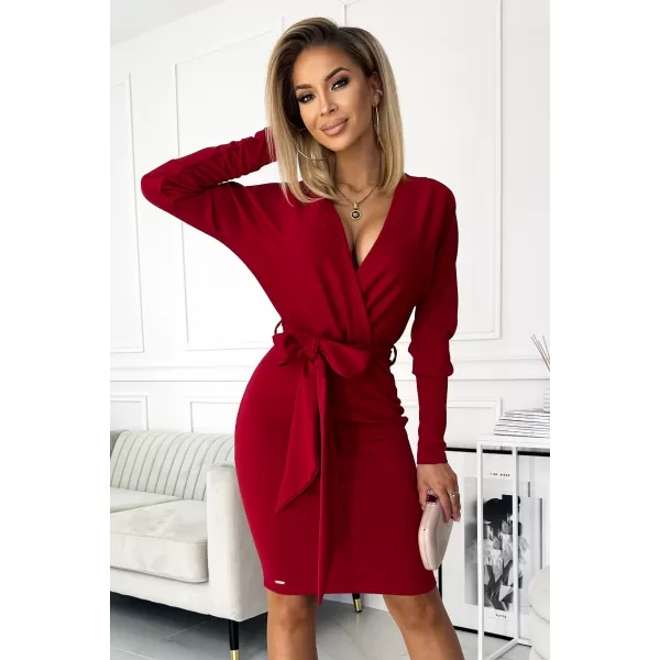  Kleid NUMOCO A401-1 BURGUND 