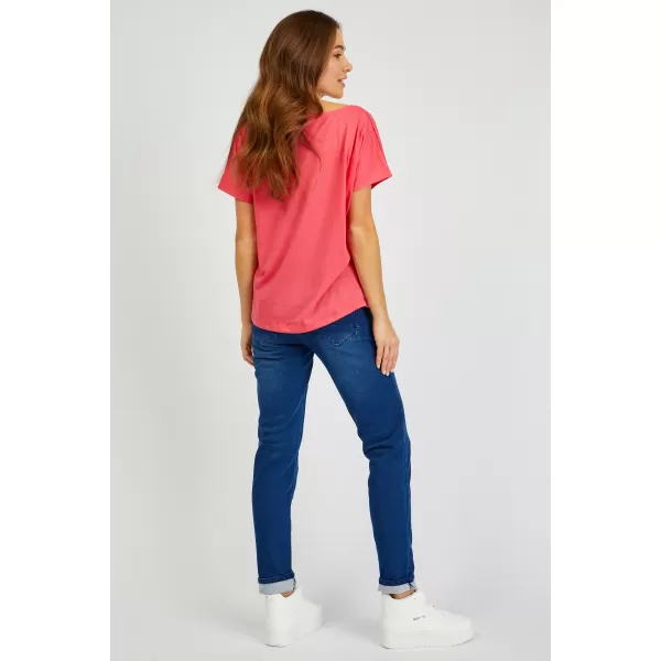  Damen-T-Shirt SAM 73 CIRCINUS WT 883 LEUCHTEND ROSA 