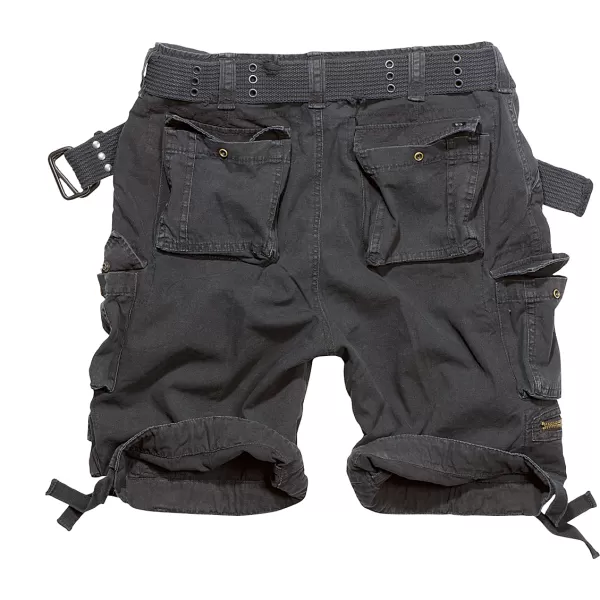  Shorts BRANDIT SAVAGE VINTAGE CARGO SCHWARZ 