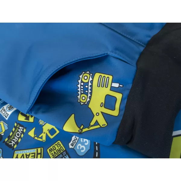  Baby Softshell Hosen isoliert WAMU BAGR BLAU 