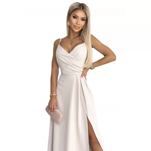  Kleid NUMOCO CHIARA A299-6 BEIGE 