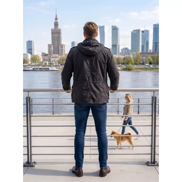  Jacke BRANDIT M-65 GIANT BD3101 SCHWARZ 