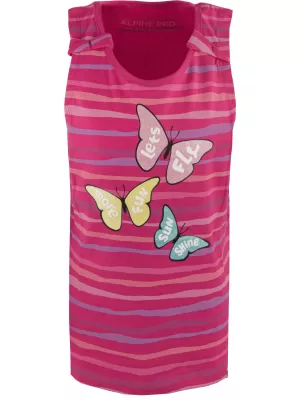 Tanktop ALPINE PRO HOLSO KTSA463 ROSA