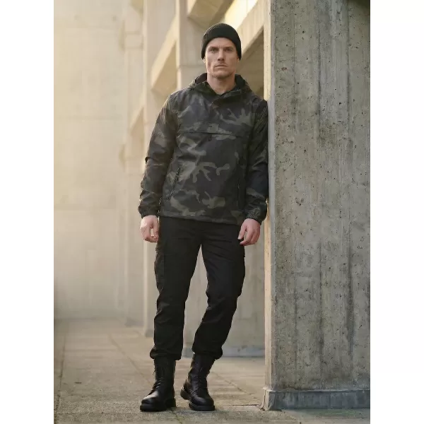  Jacke BRANDIT PŘES HLAVU BD3162 DUNKLE TARNUNG 