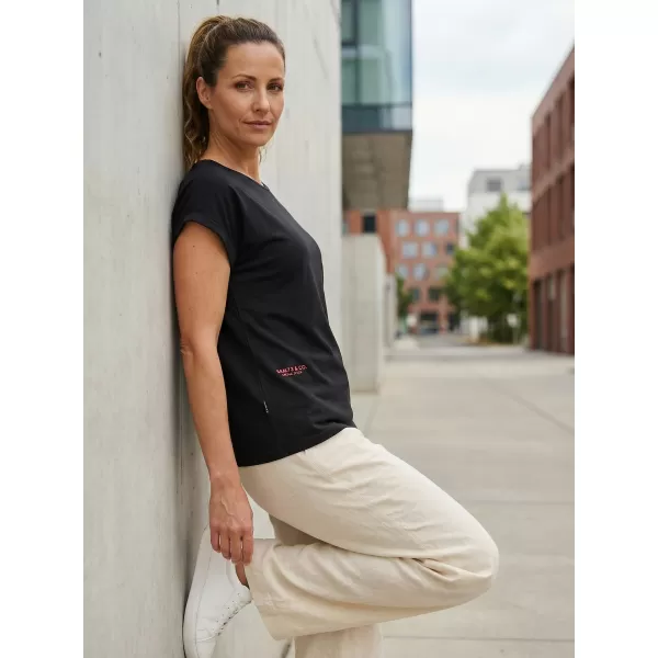 Damen-T-Shirt SAM 73 DORADO WT 886 SCHWARZ 