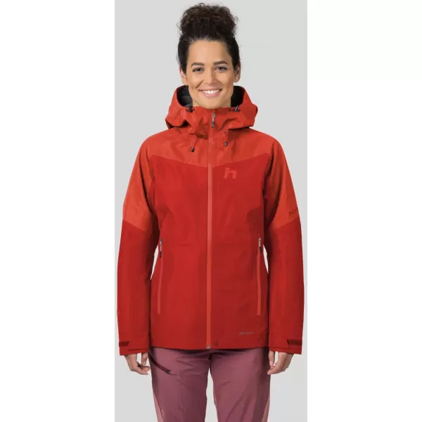  Damenjacke HANNAH ABIGAIL GESCHMOLZENE LAVA/KIRSCHTOMATE 