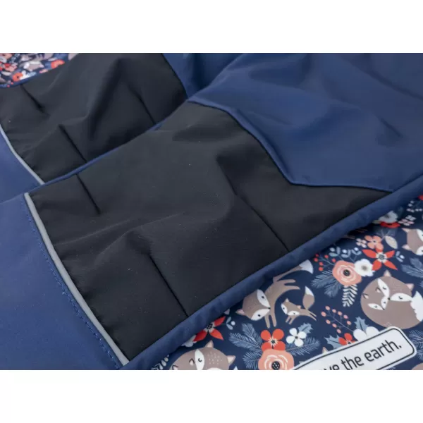  Baby Softshell Hosen isoliert WAMU LIŠKY DUNKELBLAU 