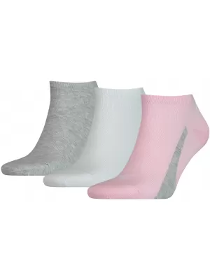 Socken PUMA UNISEX LIFESTYLE SNEAKERS 3P 90795104 EINFACHES ROSA