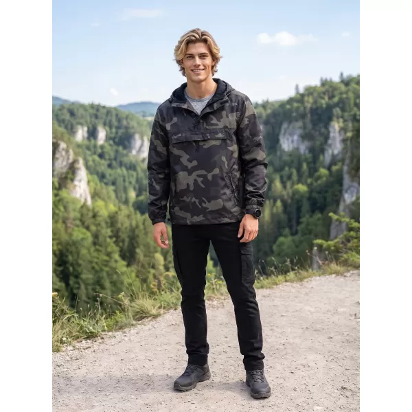  Jacke BRANDIT PŘES HLAVU BD3162 DUNKLE TARNUNG 