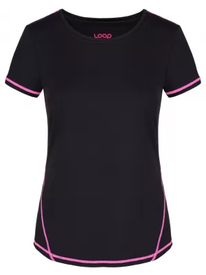 Damen-T-Shirt LOAP MELISA TLW2312 SCHWARZ