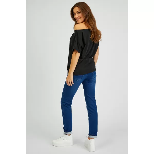  Damen-T-Shirt SAM 73 CIRCINUS WT 883 SCHWARZ 