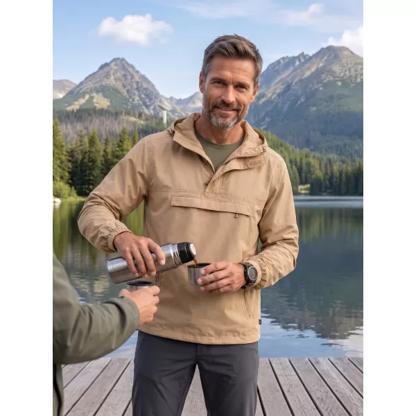  Jacke BRANDIT PŘES HLAVU BD3162 SANDIG 