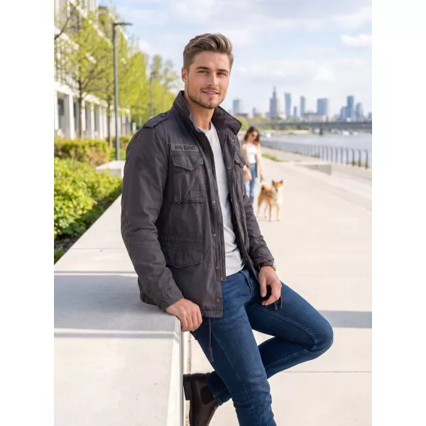  Jacke BRANDIT M-65 GIANT BD3101 SCHWARZ 