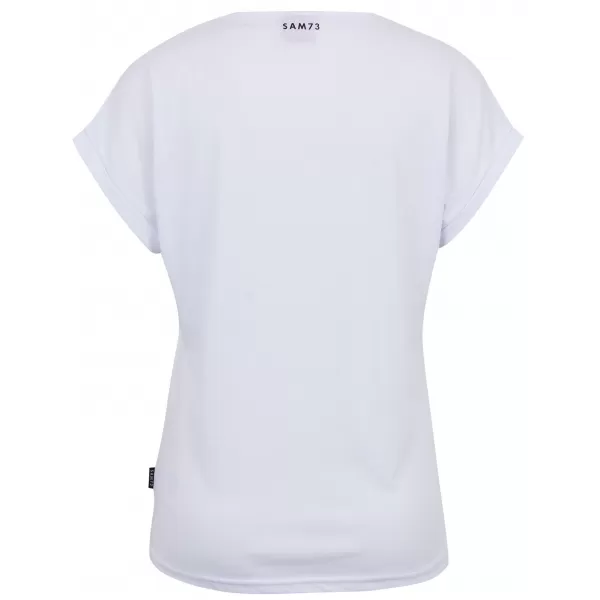  Damen-T-Shirt SAM 73 DORADO WT 886 WEIß 