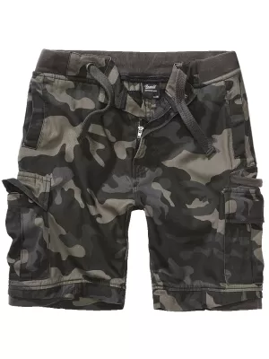 Shorts BRANDIT PACKHAM VINTAGE BD2023 DUNKLE TARNUNG