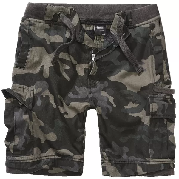  Shorts BRANDIT PACKHAM VINTAGE BD2023 DUNKLE TARNUNG 