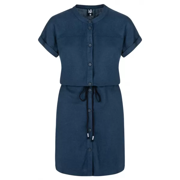  Kleid LOAP NELLA CLW2392 DUNKELBLAU 