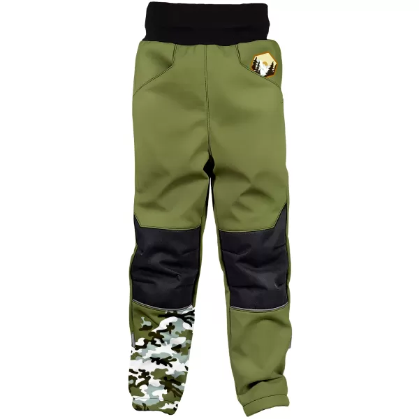  Baby Softshell Hosen isoliert WAMU MASKÁČ KHAKI 