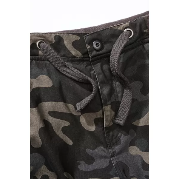  Shorts BRANDIT PACKHAM VINTAGE BD2023 DUNKLE TARNUNG 
