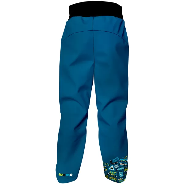  Baby Softshell Hosen isoliert WAMU BAGR BLAU 