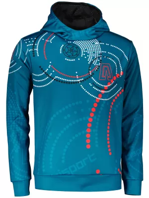 Premium-Sweatshirt für Herren ALTISPORT SWE/ALM06S07 KEROSINROT