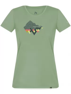 Damen-T-Shirt HANNAH CORDY RAUCHGRÜN