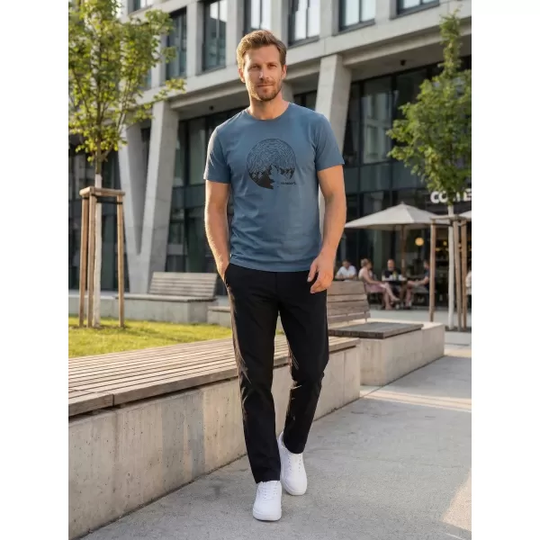  Pánské triko ALTISPORT CARRYOVER ALM172129 DENIM 