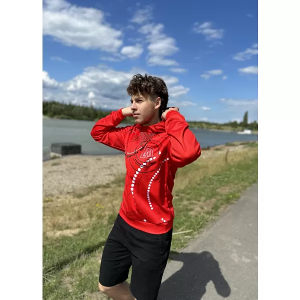  Premium-Sweatshirt für Herren ALTISPORT SWE/ALM06S07 ROT 