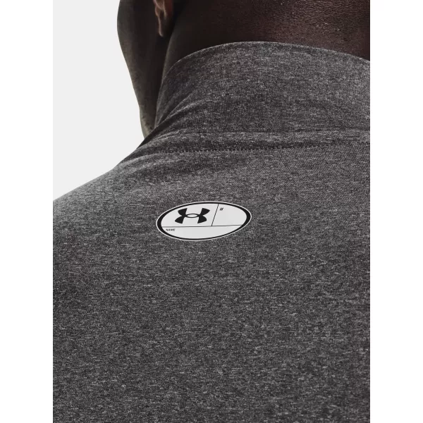  Herren-T-Shirt UNDER ARMOUR HG ARMOUR COMP MOCK LS 1369606-090 GRAU 