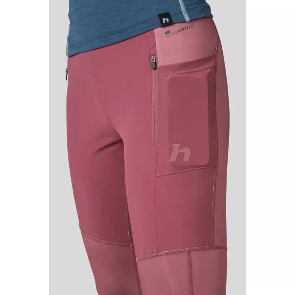  Leggings für Damen HANNAH ELISA PRO VERWELKTE ROSE/ROAN ROUGE 