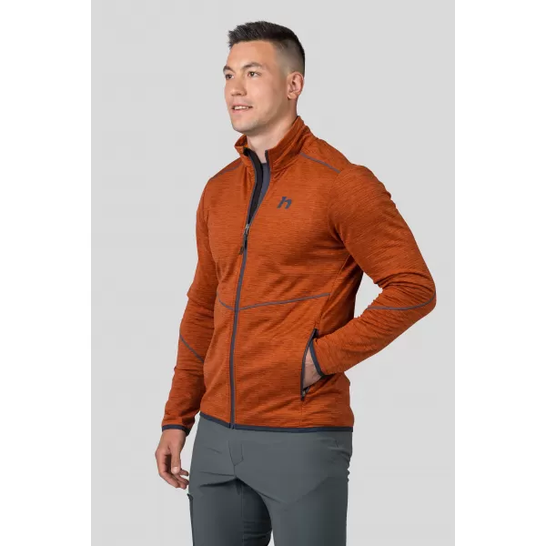  Herren Sweatshirt HANNAH DAMAR VERBRANNTE ORANGE MEL 