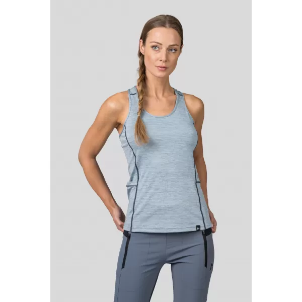  Damen-Tanktop HANNAH RINA PERLBLAU MELIERT 