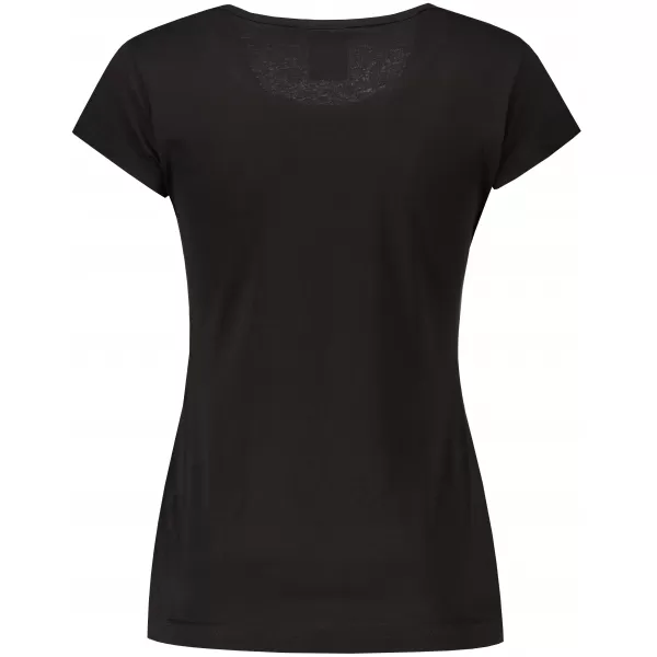  Damen-T-Shirt ALTISPORT ALW171122 SCHWARZ UND GOLD 