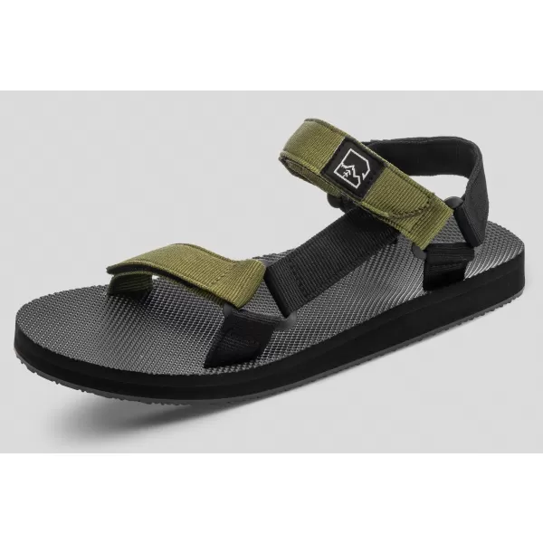  Damensandalen HANNAH DRIFTER BRONZEGRÜN 