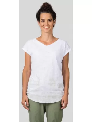 Damen-T-Shirt HANNAH MARME WEIß/GRAU