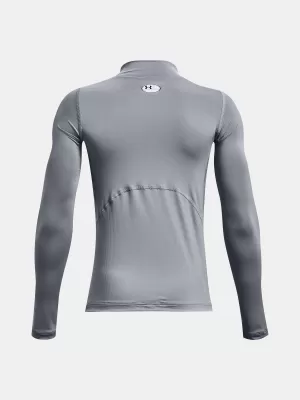 T-Shirt für Jungen UNDER ARMOUR UA HG ARMOUR MOCK LS 1369477-035 GRAU