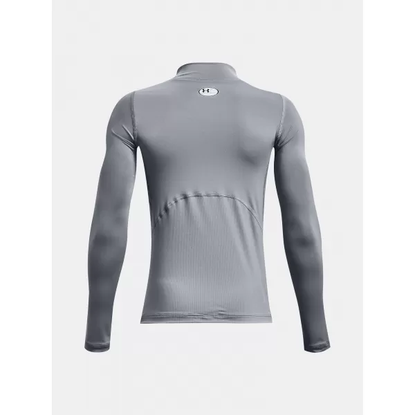  T-Shirt für Jungen UNDER ARMOUR UA HG ARMOUR MOCK LS 1369477-035 GRAU 