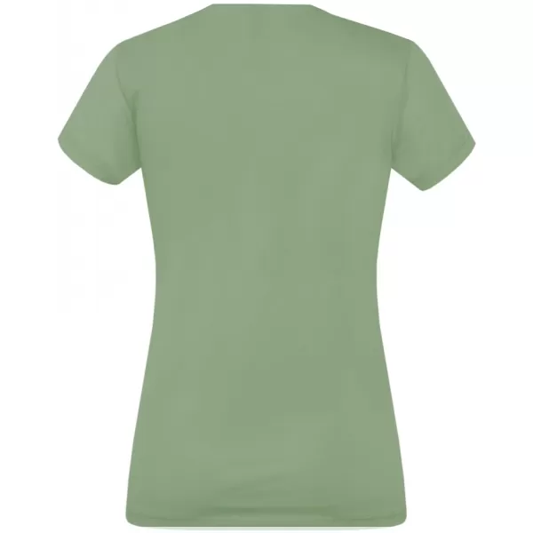  Damen-T-Shirt HANNAH CORDY RAUCHGRÜN 