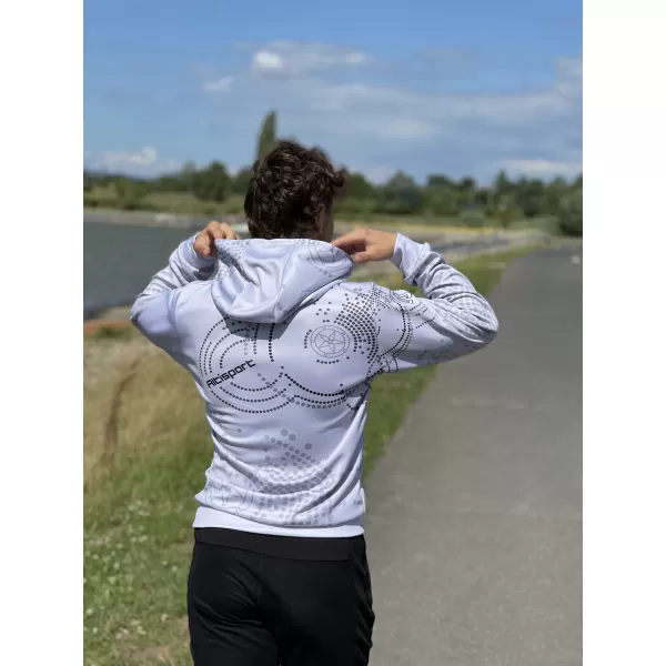  Premium-Sweatshirt für Herren ALTISPORT SWE/ALM06S07 HELLGRAU 