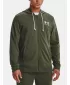 Herren-Sweatshirt UNDER ARMOUR UA RIVAL TERRY LC FZ 1370409-390 GRÜN