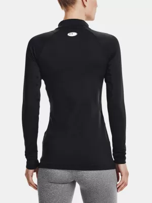 Damen-T-Shirt UNDER ARMOUR UA CG AUTHENTICS MOCKNECK 1368702-001 SCHWARZ