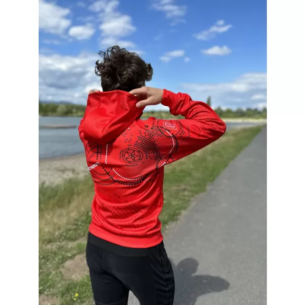  Premium-Sweatshirt für Herren ALTISPORT SWE/ALM06S07 ROT 