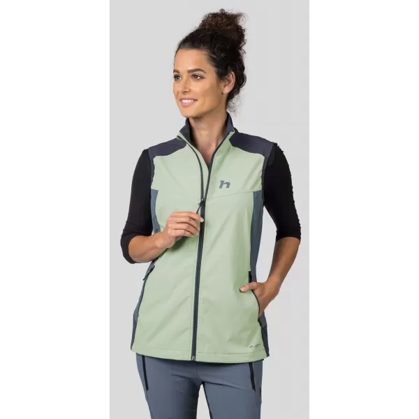  Damenweste HANNAH PULLA VEST PAK CHOI/TUSCHE 