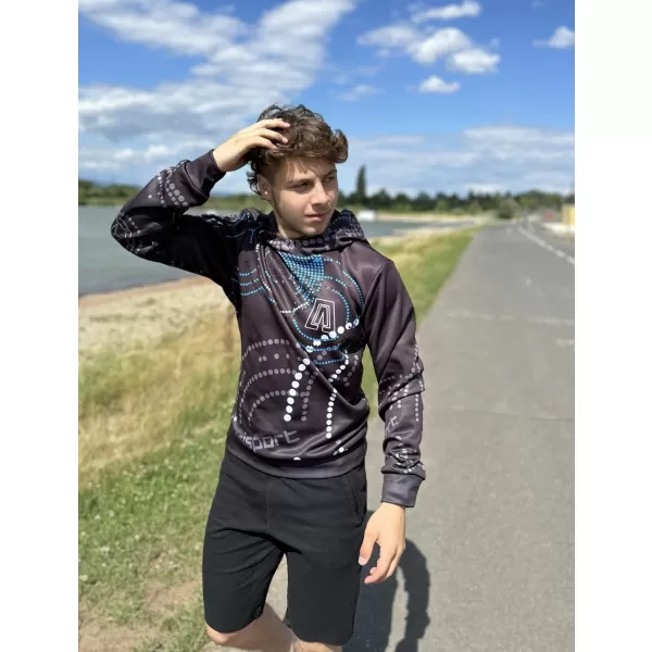  Premium-Sweatshirt für Herren ALTISPORT SWE/ALM06S07 GRAPHIT 