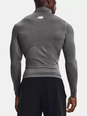 Herren-T-Shirt UNDER ARMOUR HG ARMOUR COMP MOCK LS 1369606-090 GRAU