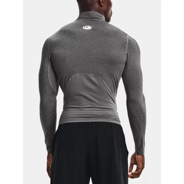  Herren-T-Shirt UNDER ARMOUR HG ARMOUR COMP MOCK LS 1369606-090 GRAU 