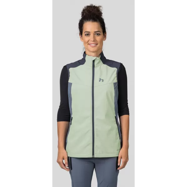  Damenweste HANNAH PULLA VEST PAK CHOI/TUSCHE 