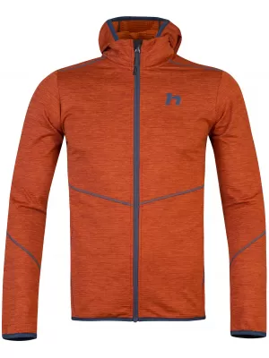Herren-Sweatshirt HANNAH DAMAR HOODY GEBRANNTE ORANGEMEL