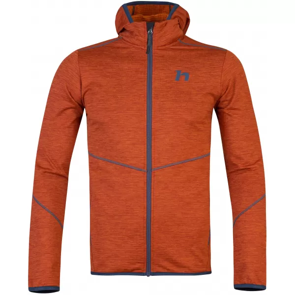  Herren-Sweatshirt HANNAH DAMAR HOODY GEBRANNTE ORANGEMEL 