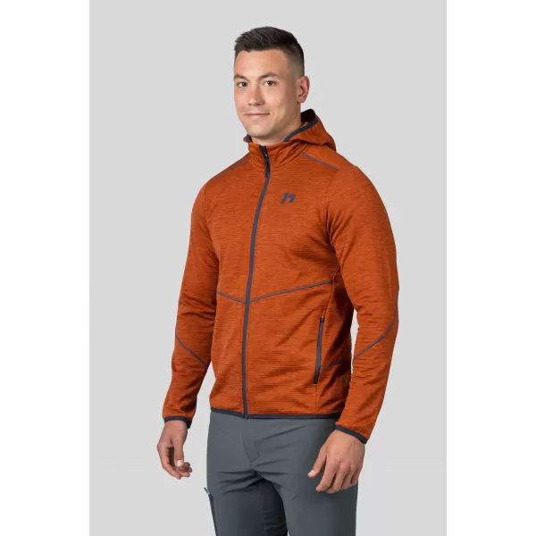  Herren-Sweatshirt HANNAH DAMAR HOODY GEBRANNTE ORANGEMEL 